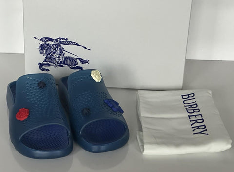 Burberry Women’s Stingray Rubber Blue Sandals 11 US (41) 8082069 IT NEW $520