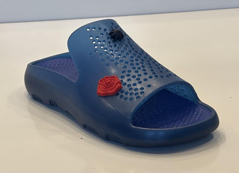 Burberry Women’s Stingray Rubber Blue Sandals 11 US (41) 8082069 IT NEW $520