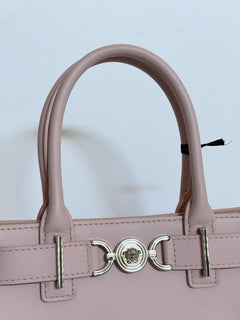 Versace Medusa Dusty Rose Leather Small Top Handle Bag 1013169 IT NWT $2190