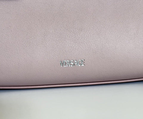 Versace Medusa Dusty Rose Leather Small Top Handle Bag 1013169 IT NWT $2190