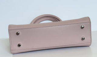 Versace Medusa Dusty Rose Leather Small Top Handle Bag 1013169 IT NWT $2190