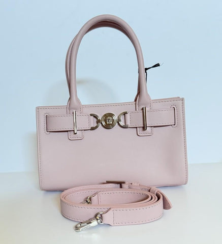 Versace Medusa Dusty Rose Leather Small Top Handle Bag 1013169 IT NWT $2190