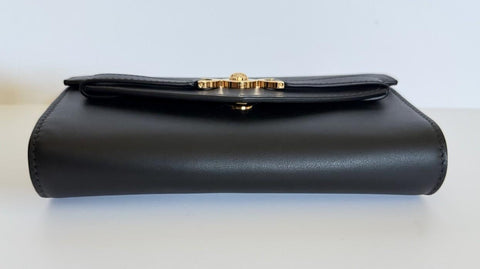 Versace Medusa Calf Leather Black Convertable Mini Shoulder Bag 1014319 IT NWT