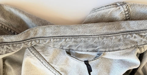 Versace Men’s Blouson Denim Gray Jacket 46 US (56 Euro) 1015847 Italy NWT $2100