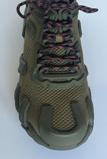 Bottega Veneta Men's Tech Knit Kaki Flex Sneakers 10 US (43 Eu) 788808 NIB $890