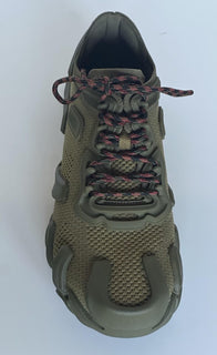 Bottega Veneta Men's Tech Knit Kaki Flex Sneakers 10 US (43 Eu) 788808 NIB $890