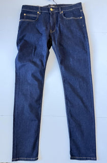 Versace Men’s Dark Blue Stretch Denim Jeans Size 31 US 1011841 NWT $950