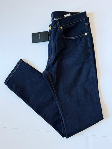 Versace Men’s Dark Blue Stretch Denim Jeans Size 31 US 1011841 NWT $950