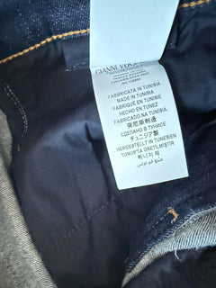 Versace Men’s Dark Blue Stretch Denim Jeans Size 31 US 1011841 NWT $950
