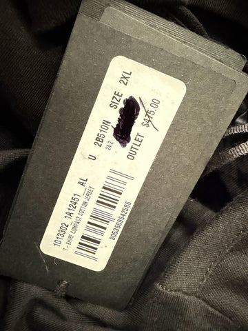 Versace Compact Cotton Jersey T-Shirt Black 2XL 1013302 Made in Italy NWT $695