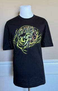 Versace Compact Cotton Jersey T-Shirt Black XL 1013302 Made in Italy NWT $695