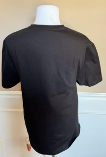 Versace Compact Cotton Jersey T-Shirt Black XL 1013302 Made in Italy NWT $695
