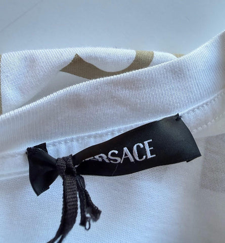 Versace Men’s United Jersey T-Shirt White 40 Euro (L-XL) 1016291 NWT $750