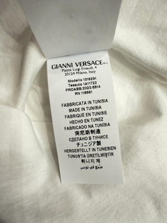 Versace Men’s United Jersey T-Shirt White 40 Euro (L-XL) 1016291 NWT $750