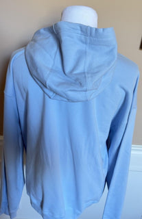Versace Embroidered Blue Cotton Sweatshirt with Hoodie 4XL 1013979 IT NWT $1875