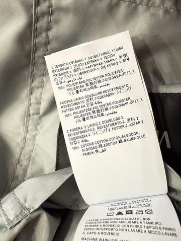 Versace Blouson Jacket Windbreaker Blue 38 US (48 Euro) 1014855 Italy NWT $2990