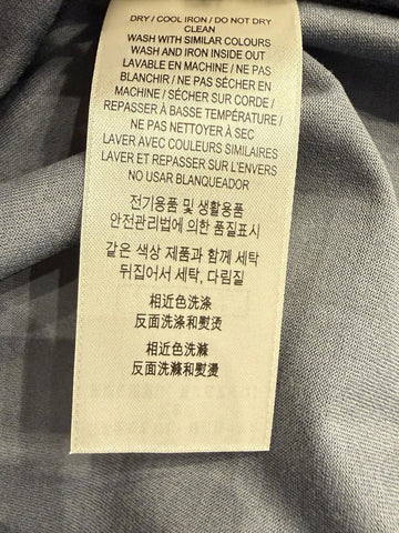 Burberry Ellison Striped Pocket Carbon Blue T-shirt M (Oversized) 8112115 NWT