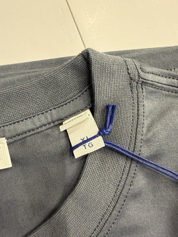 Burberry Ellison Striped Pocket Carbon Blue T-shirt XL (Oversized) 8112115 NWT