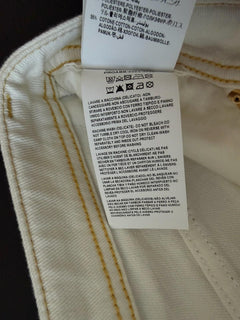 Versace Women's Medusa Denim WhiteJeans Size 26 US A89556S NWT $850