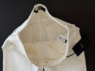 Versace Women's Medusa Denim WhiteJeans Size 27 US A89556S NWT $850