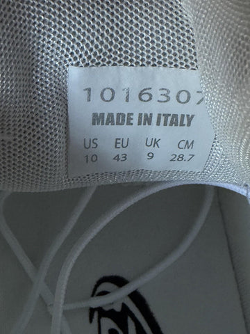 Versace Mercury M_VS_03 Men’s Leather White/Gold Sneakers 10 US (43) 1016307 NIB