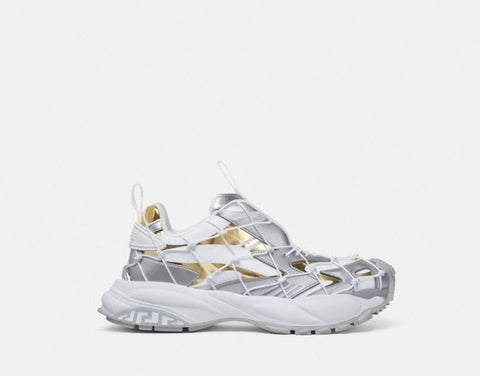 Versace Mercury M_VS_03 Men’s Leather White/Gold Sneakers 11 US (44) 1016307 NIB