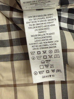 Burberry Shefford Modern Beige IP Check Short Sleeve Shirt XS 8105453 NWT $610