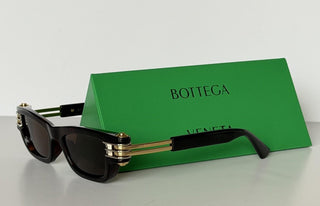 Bottega Veneta Unisex Bolt Squared Sunglasses Brown BV1308S Japan 791665 NIB