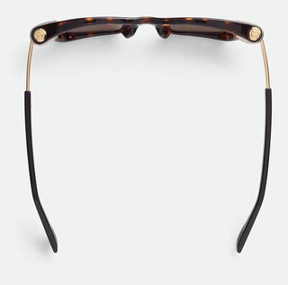 Bottega Veneta Unisex Bolt Squared Sunglasses Brown BV1308S Japan 791665 NIB