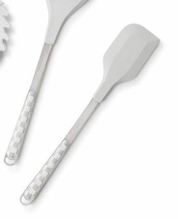 Mackenzie-Childs Sterling Check Spatula Made In Italy  NEW