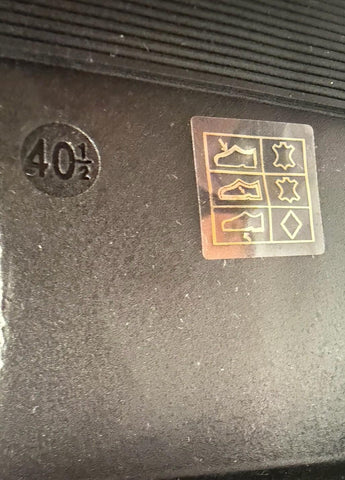 Versace Black Leather Boots 10.5 US (40.5 Euro) 1015606 NIB $1500