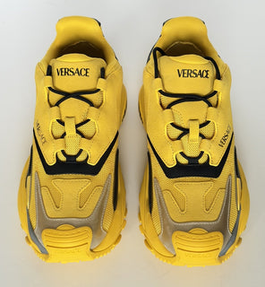 Versace Mercury M_VS_04 Sneakers Yellow 7 US (40 Euro) 1016306 NWT $800