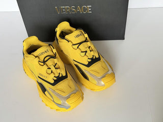 Versace Mercury M_VS_04 Sneakers Yellow 7 US (40 Euro) 1016306 NWT $800