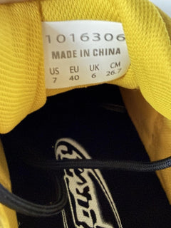 Versace Mercury M_VS_04 Sneakers Yellow 7 US (40 Euro) 1016306 NWT $800