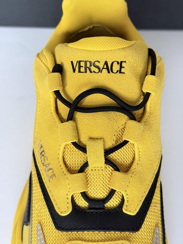 Versace Mercury M_VS_04 Sneakers Yellow 8 US (41 Euro) 1016306 NWT $800