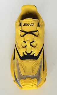 Versace Mercury M_VS_04 Sneakers Yellow 8 US (41 Euro) 1016306 NWT $800