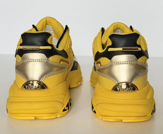 Versace Mercury M_VS_04 Sneakers Yellow 8 US (41 Euro) 1016306 NWT $800