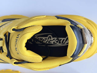 Versace Mercury M_VS_04 Sneakers Yellow 8 US (41 Euro) 1016306 NWT $800