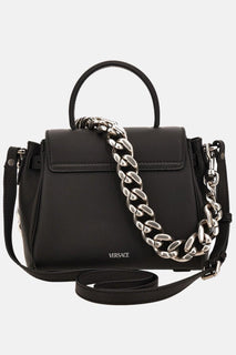 Versace Medusa Black Leather Top Handle Bag 1021601 Italy NWT $2300