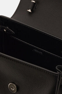 Versace Medusa Black Leather Top Handle Bag 1021601 Italy NWT $2300