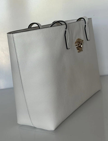 Versace Gold Medusa Calf Leather White Tote Bag 1015533 Italy NWT $1875
