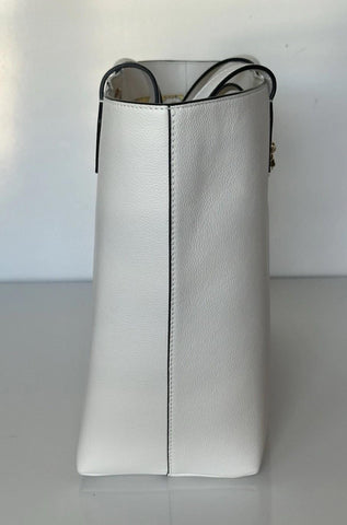 Versace Gold Medusa Calf Leather White Tote Bag 1015533 Italy NWT $1875