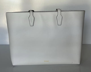 Versace Gold Medusa Calf Leather White Tote Bag 1015533 Italy NWT $1875