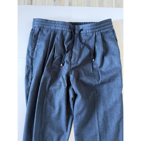 Brunello Cucinelli Men’s High Rise Pants Blue 34 US (50 Eu) ME264E1710 NWT $1495