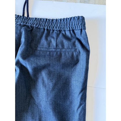 Brunello Cucinelli Men’s High Rise Pants Blue 34 US (50 Eu) ME264E1710 NWT $1495
