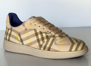 Burberry Women’s Teacup IP Check Sneakers 7 US (37 Euro)  Italy 8105187 NIB $750