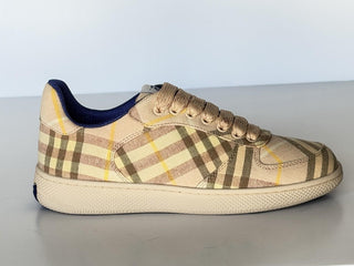 Burberry Women’s Teacup IP Check Sneakers 9 US (39 Euro)  Italy 8105187 NIB $750