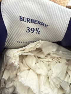 Burberry Women’s Teacup IP Check Sneakers 9.5 US (39.5)  Italy 8105187 NIB $750