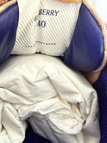 Burberry Women’s Teacup IP Check Sneakers 10 US (40 EU)  Italy 8105187 NIB $750