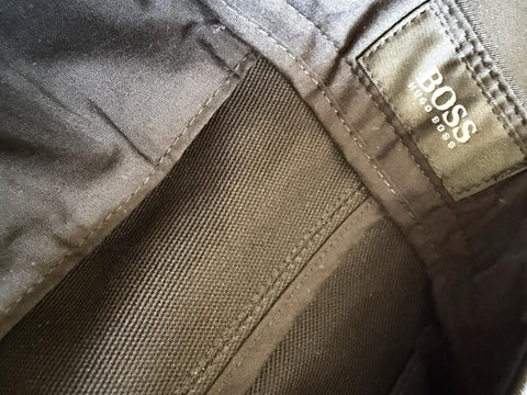 Boss Hugo Boss Men’s Slim Fit Black Dress Pants 34R US